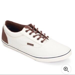 Jack & Jones Men's Vision Mix Canvas Contrast Heel Pumps | 10